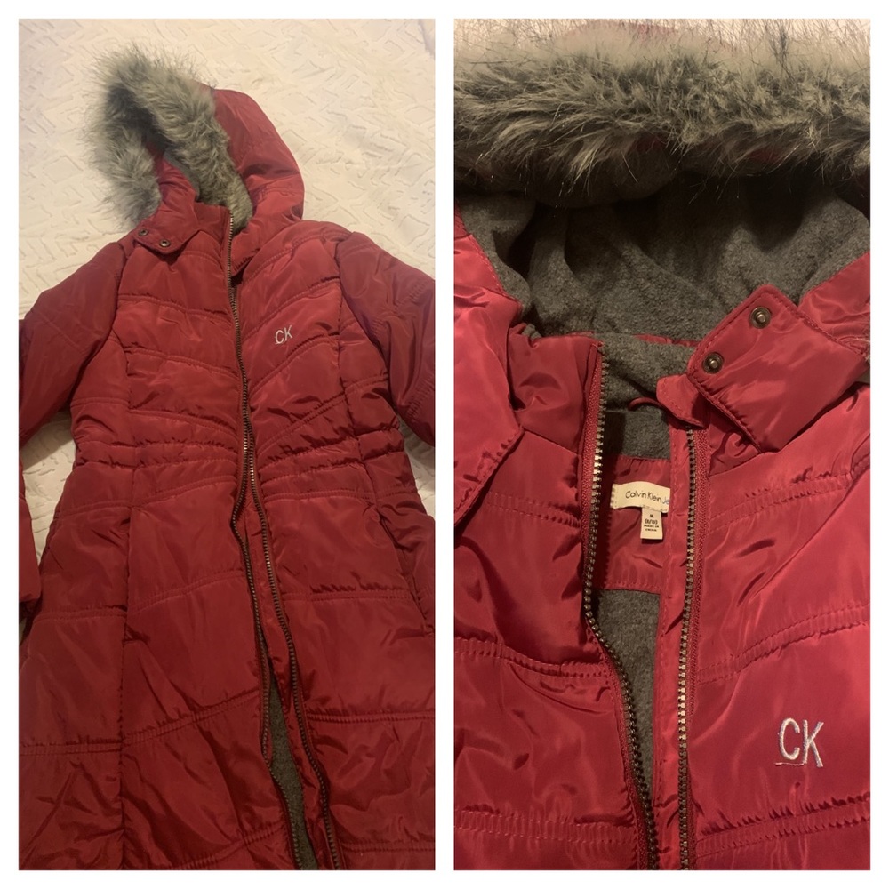 Calvin Klein Girls Jacket (long length)